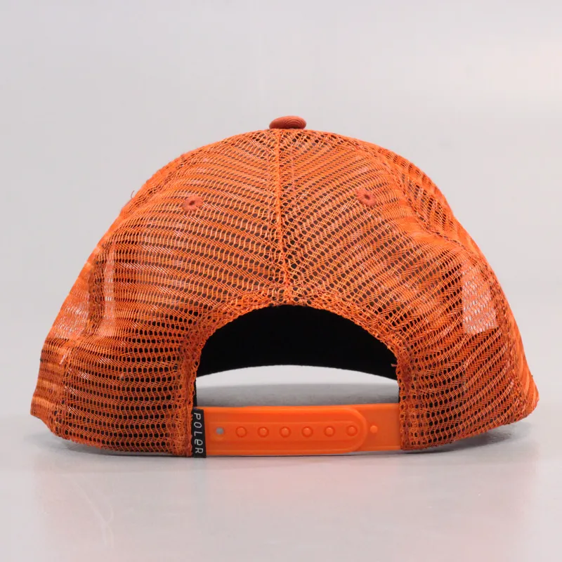 Poler Outdoor Stuff Cyclops Trucker Burnt Orange-2