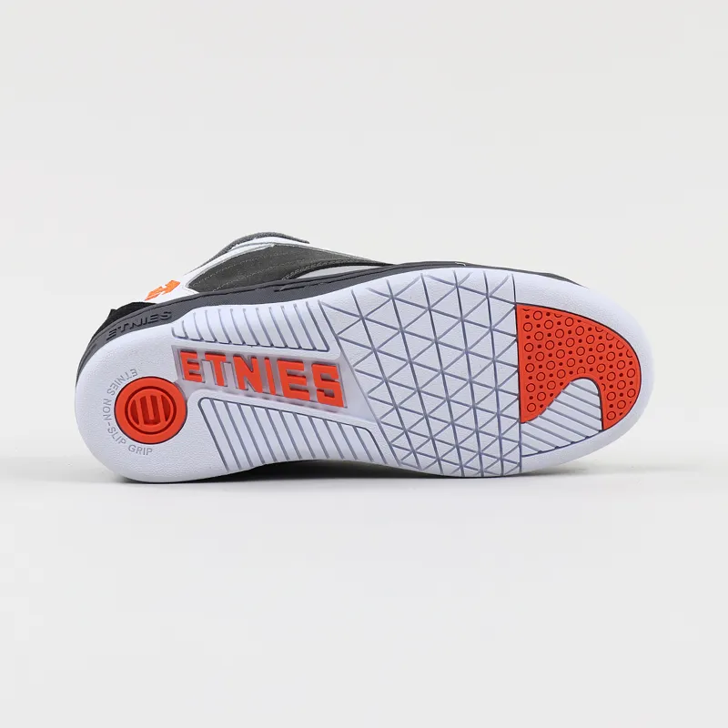 Etnies Czar Shoes Grey White Orange-8