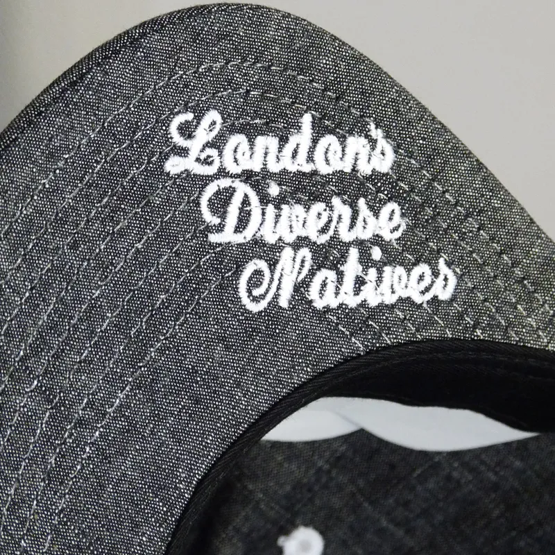 King Dagger Starter Snapback Cap - Black Chambray-5