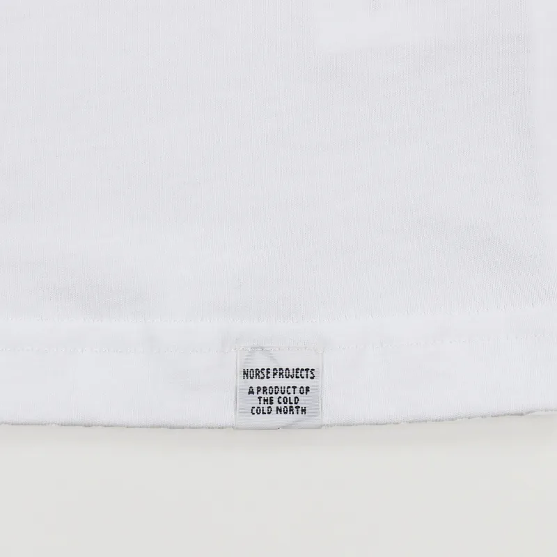 Norse Projects x Daniel Frost Hanging T Shirt White-2