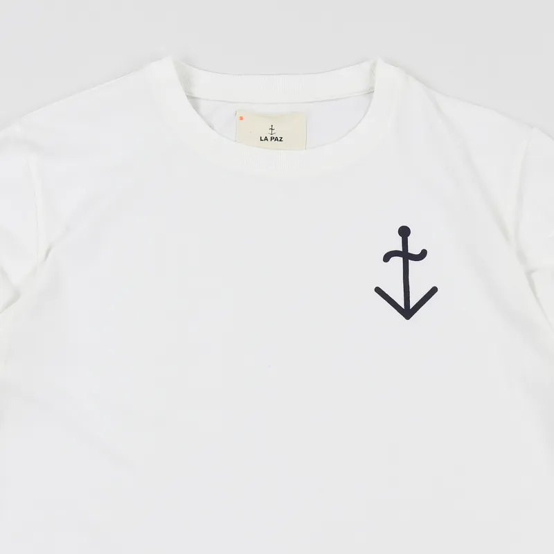 La Paz Dantas T Shirt White Navy-1