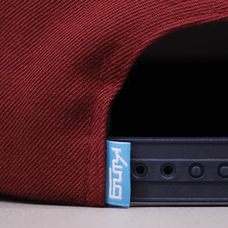 King Dappa Snapback Cap - Cardinal Navy-6