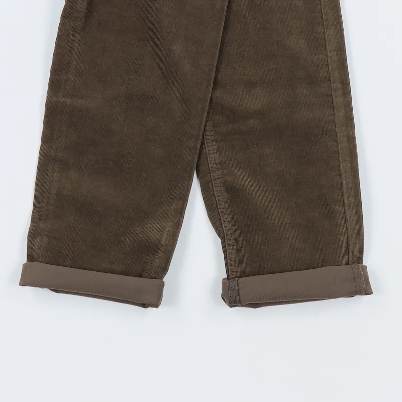 Lee Daren Regular Slim Corduroy Zip Fly Pants Dark Brown-3