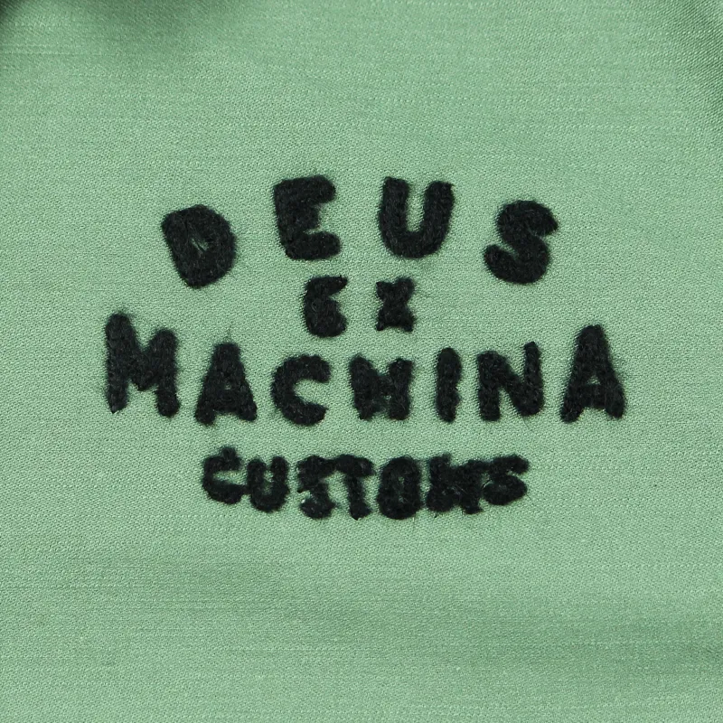 Deus Ex Machina Deck Jacket Army Green-1