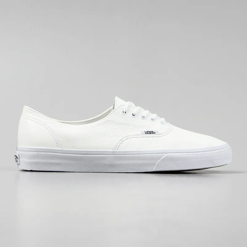 Vans Premium Leather Decon Shoes White