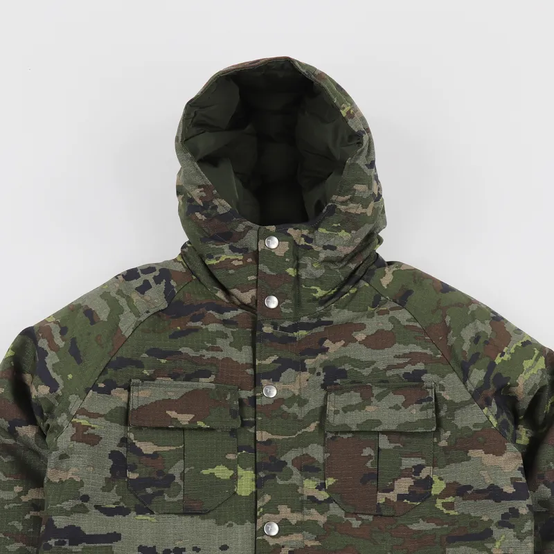 Gamehide Men's Insulated Camo Parka - Burr Resistant Deerhunter Jacket - Water Resistant