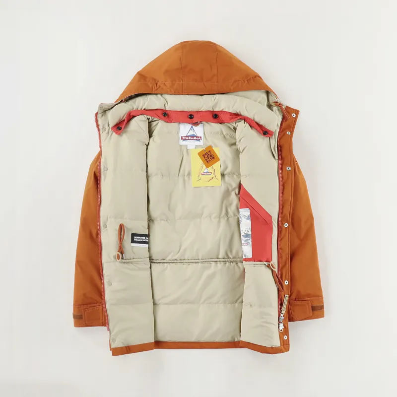 Holubar Mens Mountaineering Deer Hunter Down Parka Dark Orange