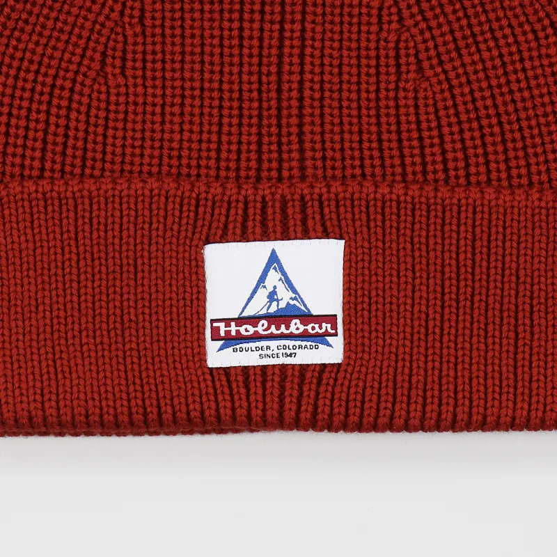 Holubar Deer Hunter Beanie Hat Dark Orange-1