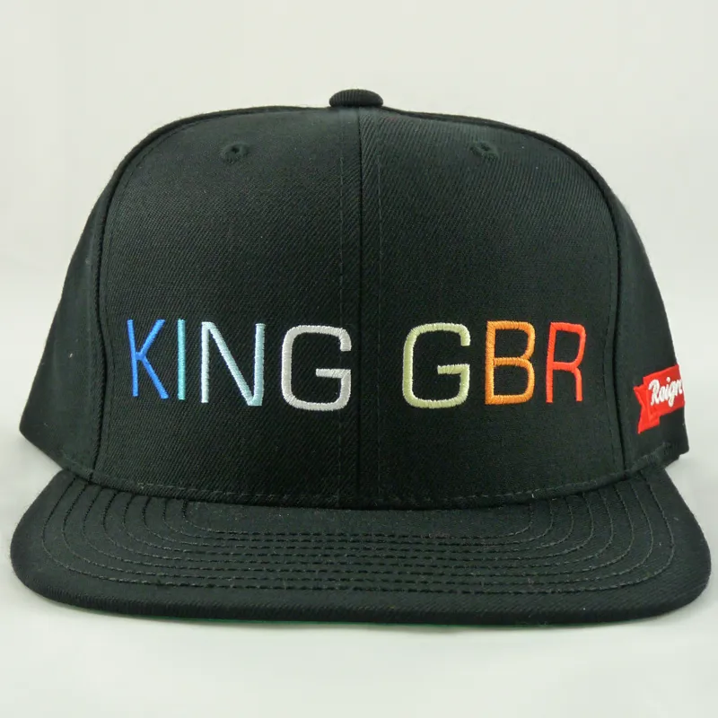King Defy (GBR) Starter Snapback Cap - Black-3