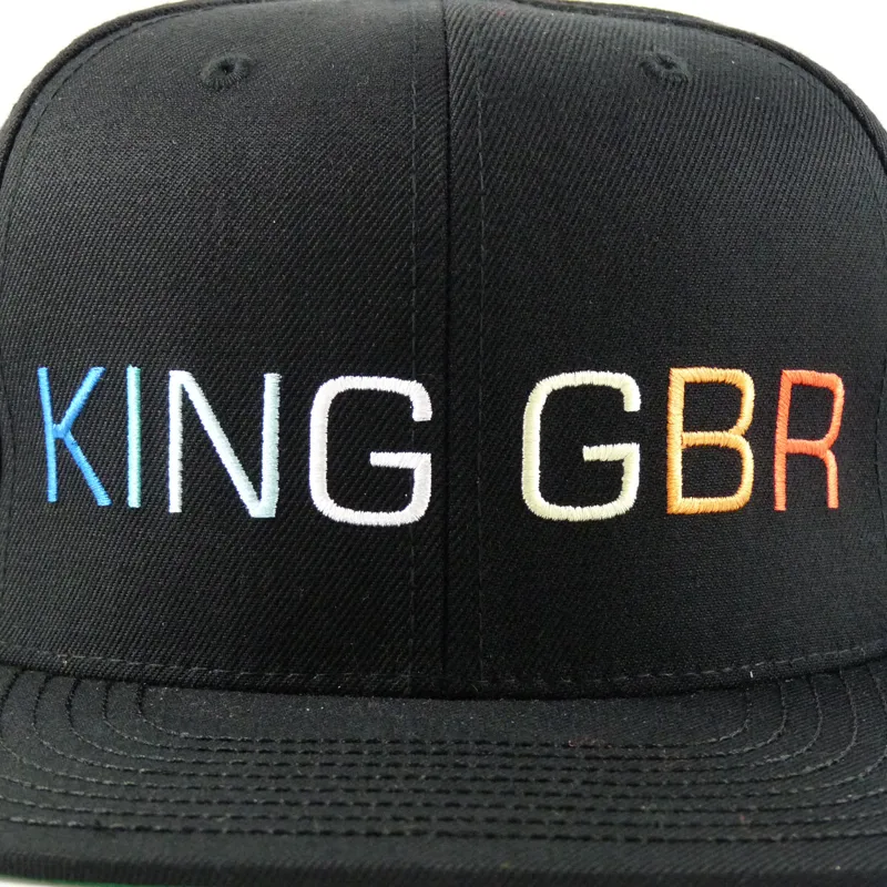 King Defy (GBR) Starter Snapback Cap - Black-1