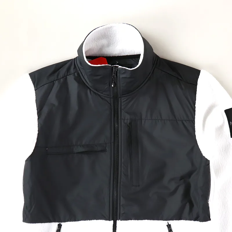 The North Face Denali Fleece Black White Reflective-2