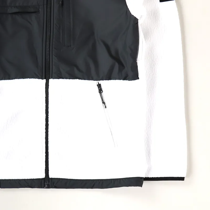 The North Face Denali Fleece Black White Reflective-4
