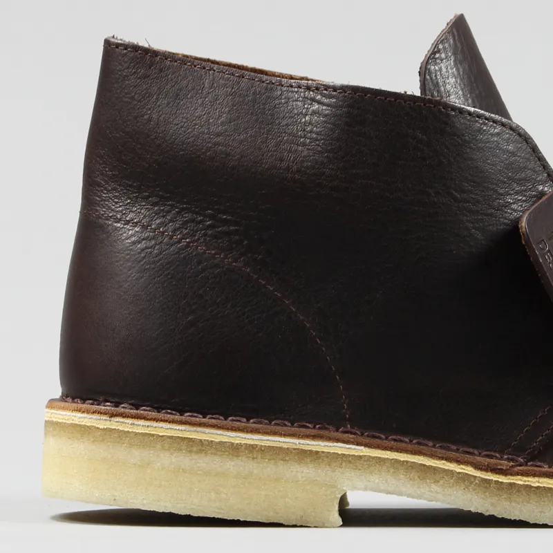 Clarks Originals Desert Boots Brown Tumbled Leather-1