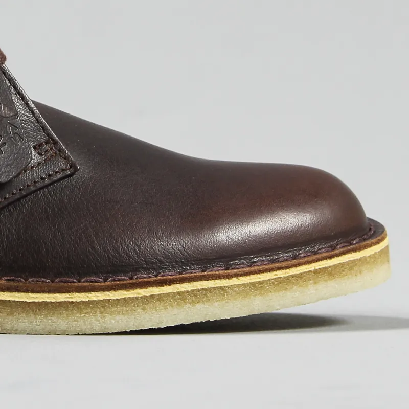 Clarks Originals Desert Boots Brown Tumbled Leather-2