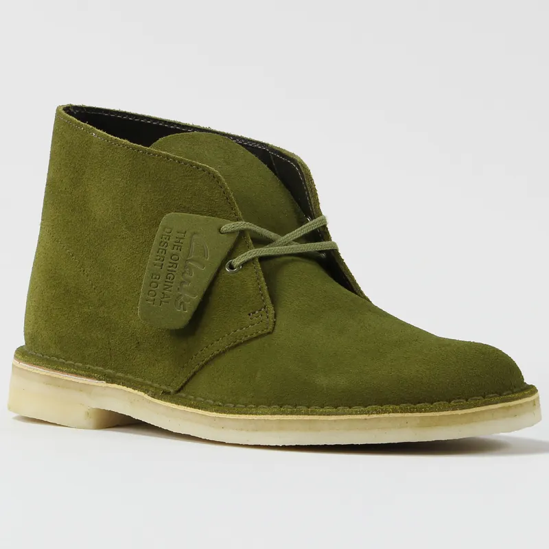 Clarks Originals Desert Boots Evergreen Suede-3