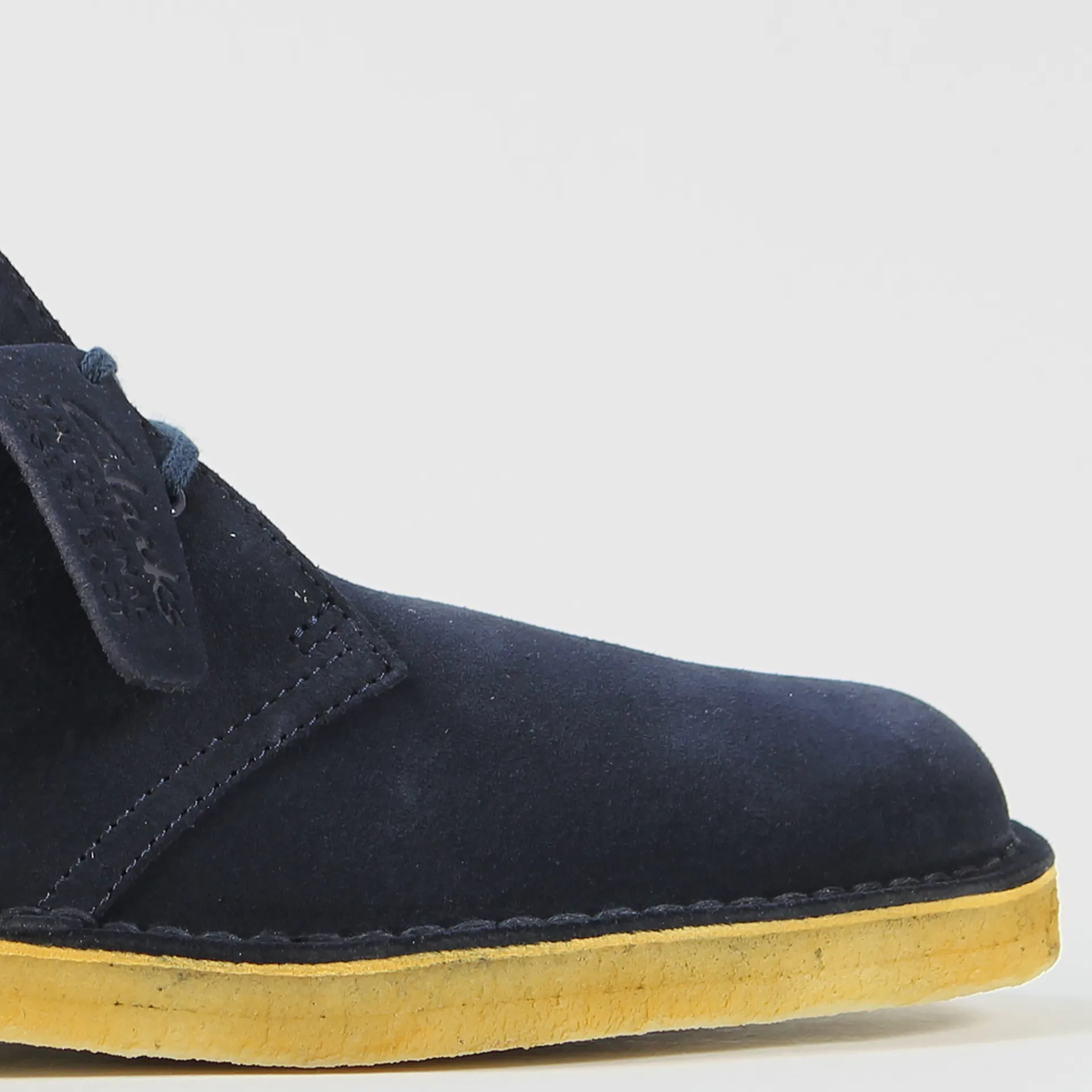 Clarks Originals Mens Suede Desert Boots Midnight Blue