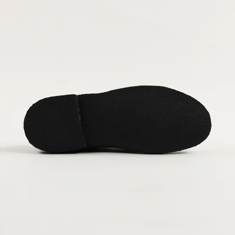 Clarks Originals Desert London Shoes Black Polished-8