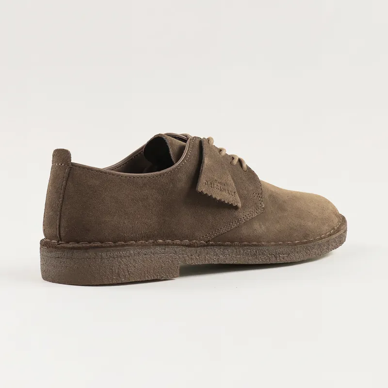 Clarks Originals Desert London Shoes Cola Suede-6