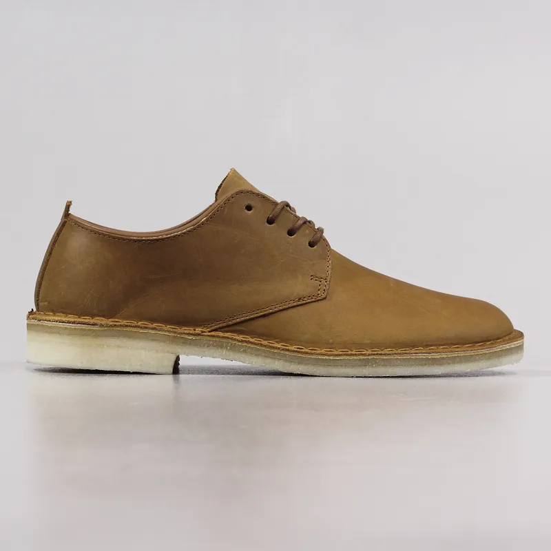 Clarks Originals London Shoes Mustard Boots Lace