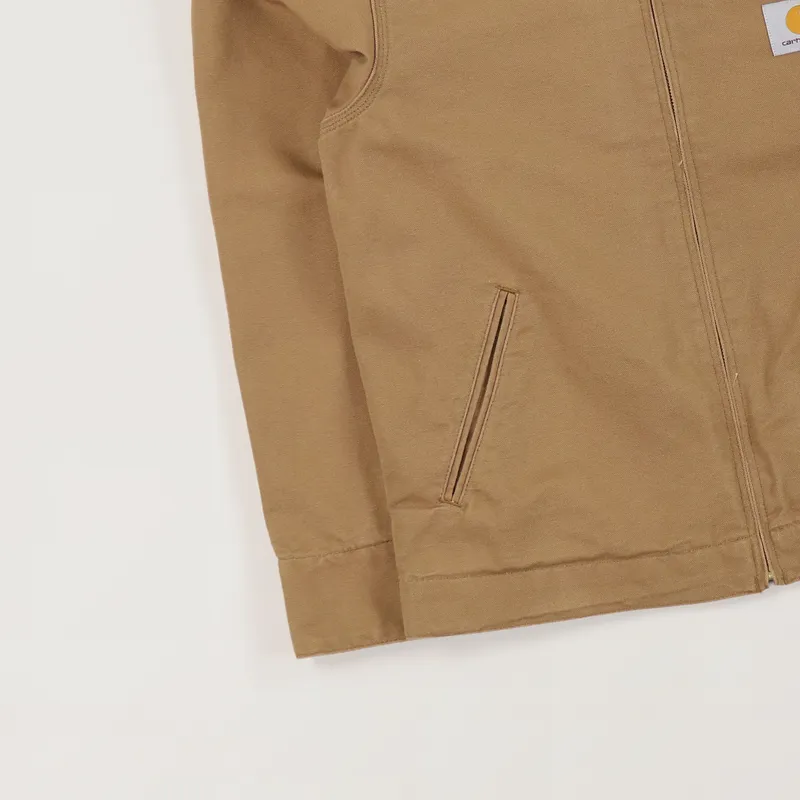 Carhartt WIP Detroit Jacket Hamilton Brown Rinsed-3