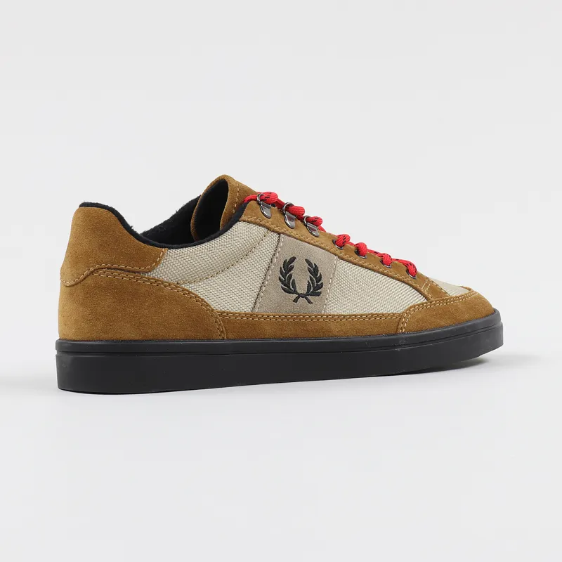 Fred Perry Deuce Hike Shoes Ginger Brown-5