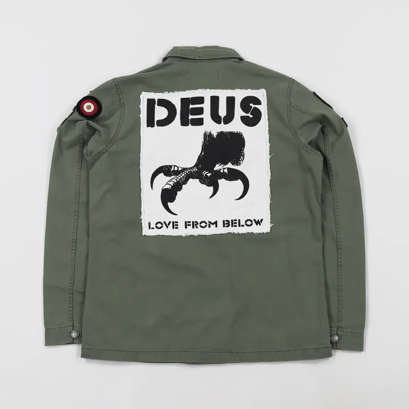 Deus Ex Machina Devers HBT Shirt Clover-5