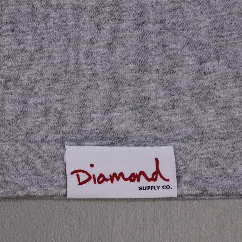 Diamond Diamond Ring T Shirt Grey Heather-2