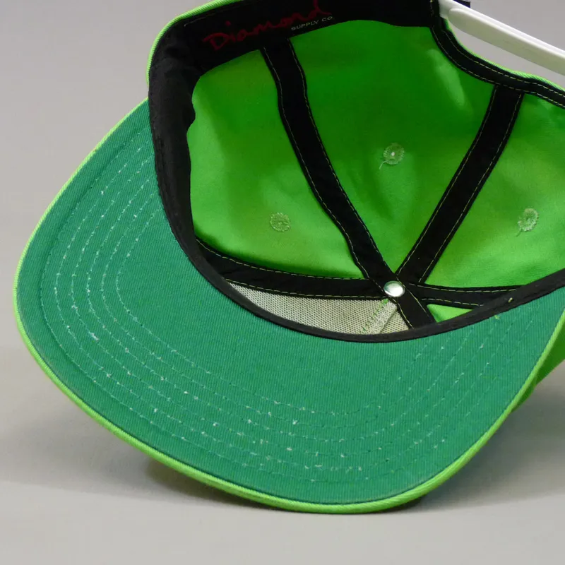 Diamond Brilliant Snapback Cap - Green-5