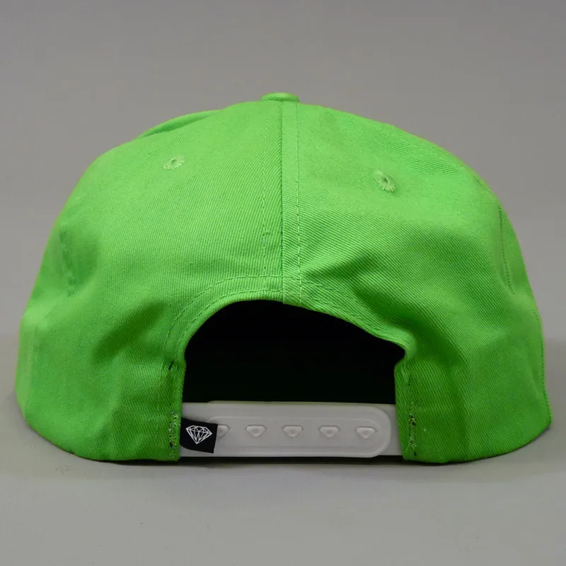 Diamond Brilliant Snapback Cap - Green-3