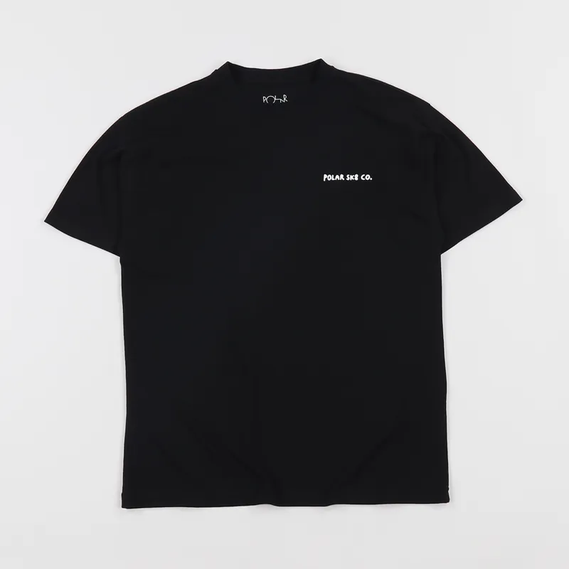 Polar Skate Co. Dickhead T Shirt Black-1