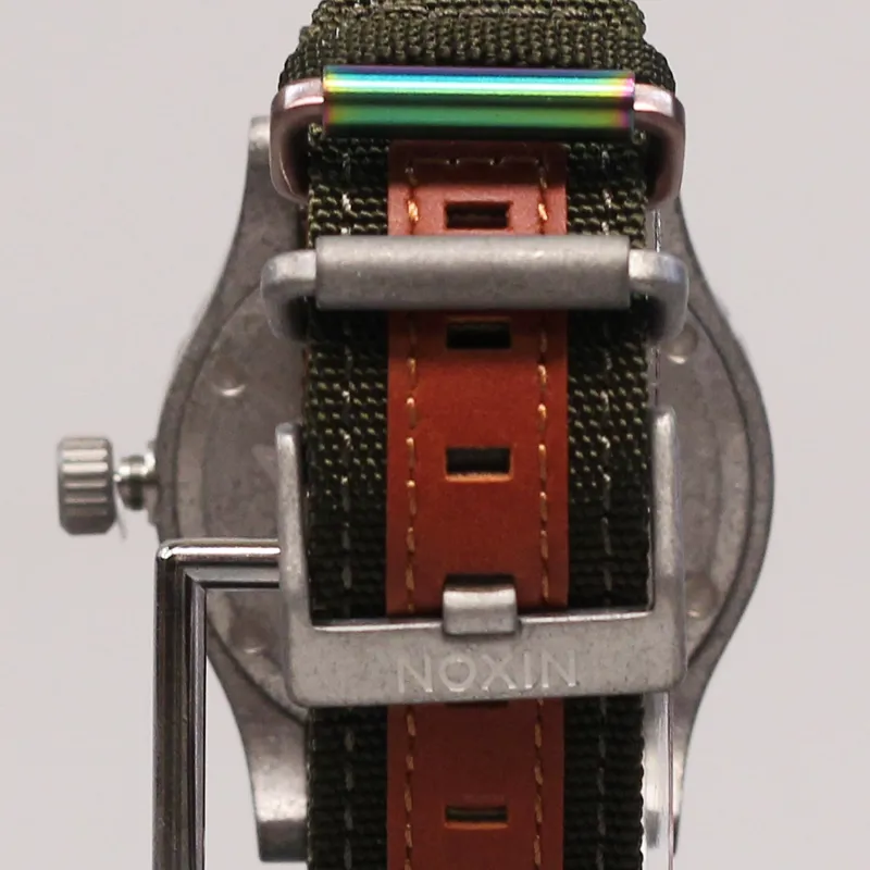 Nixon The Diplomat Watch Surplus Antique Silver-4