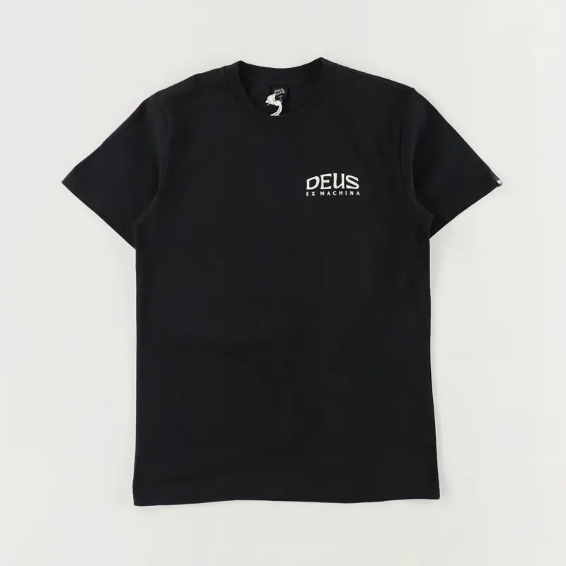 Deus Ex Machina Mens DL Impermanence Short Sleeve T Shirt Black