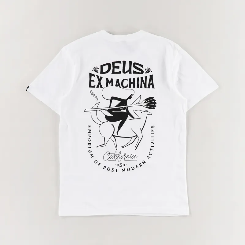 Deus Ex Machina DL Postmodern T Shirt White