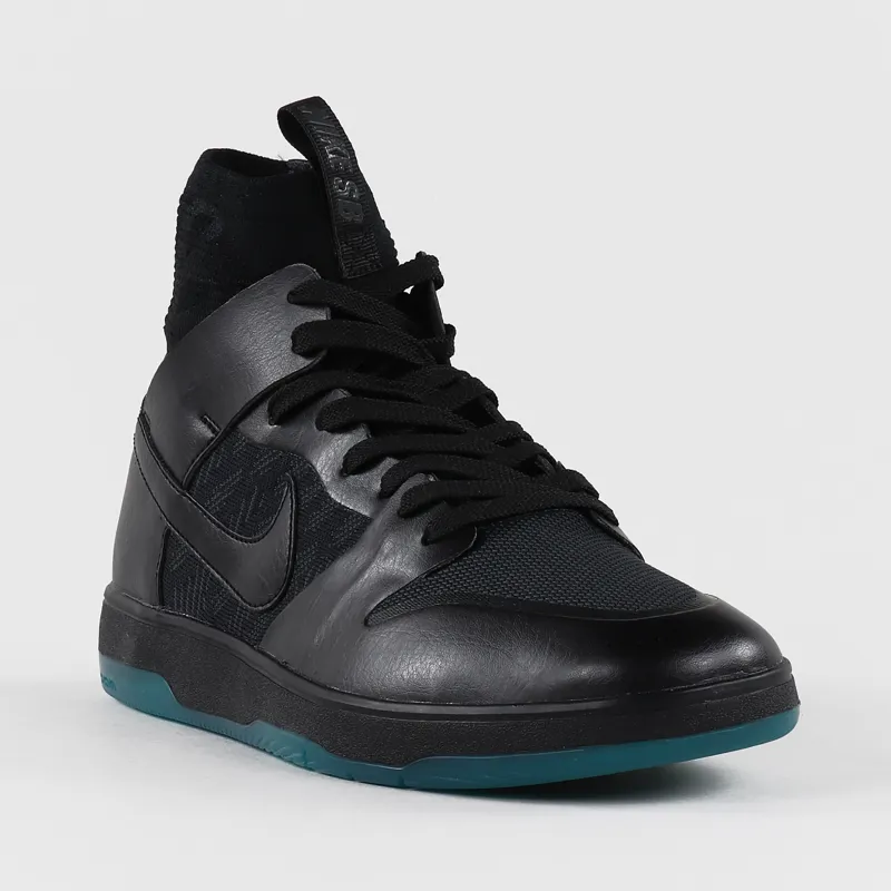 Nike SB Dunk High Elite Shoes Black Atomic Teal-3