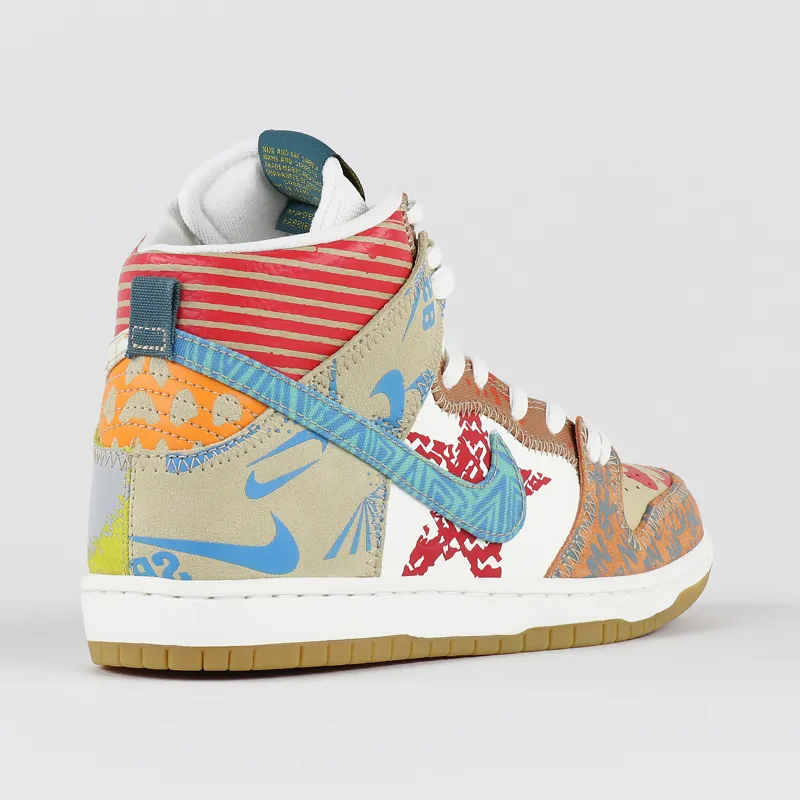 Nike SB x Thomas Campbell Dunk Hi Premium Iced Jade Orange Circuit-4