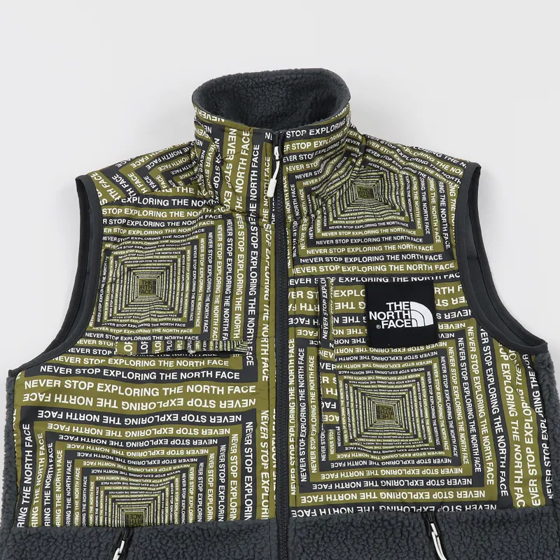 The North Face Denali Fleece Vest Asphalt Grey LCD Capsule Print-1