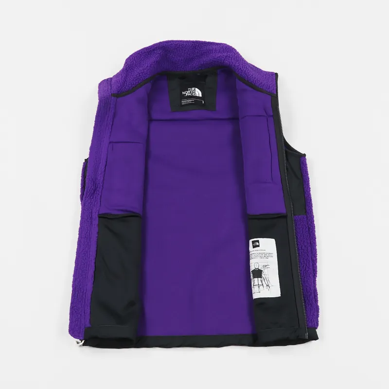 The North Face Denali Fleece Vest Tillsandia Purple Asphalt Grey-2