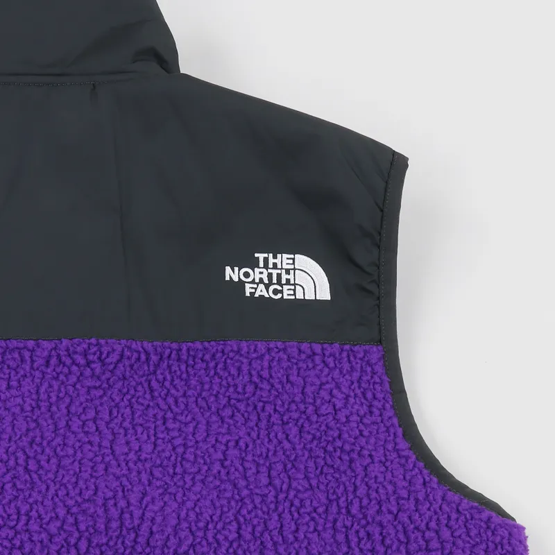 The North Face Denali Fleece Vest Tillsandia Purple Asphalt Grey-5