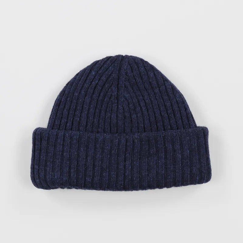 Oliver Spencer Dock Beanie Hat Blue