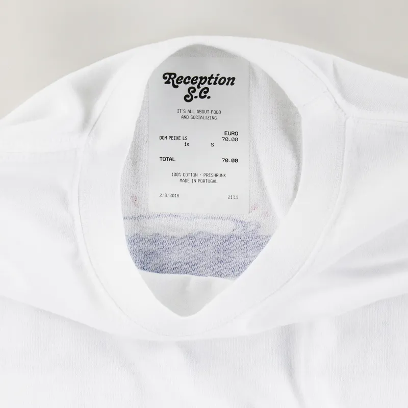 Reception Dom Peixe T Shirt White-3