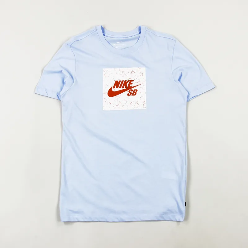 Nike SB Dorm Room Red Eyes T Shirt Ice Blue