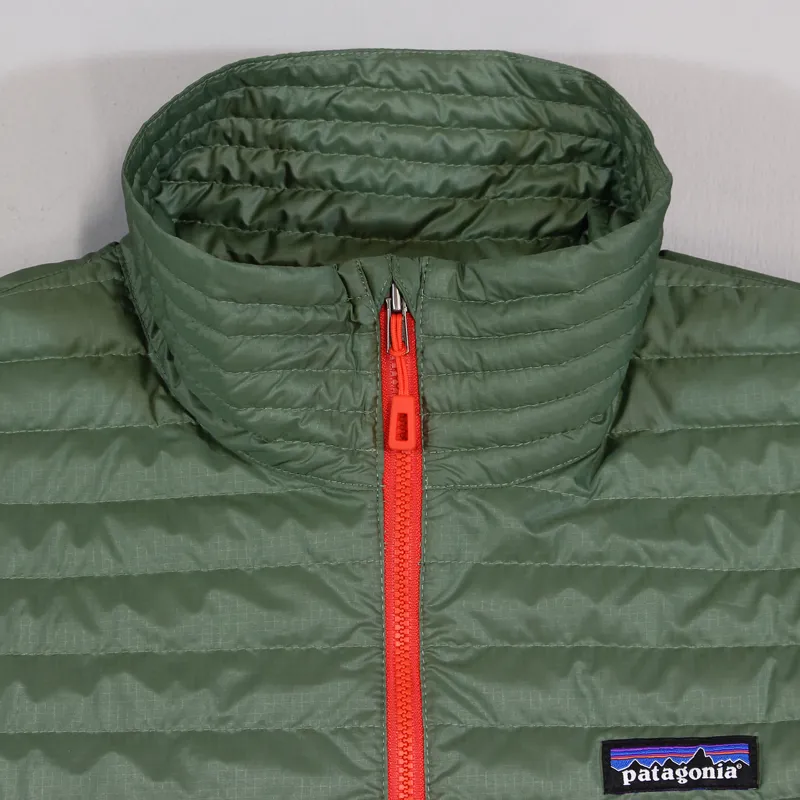 Patagonia Down Shirt Camp Green-1