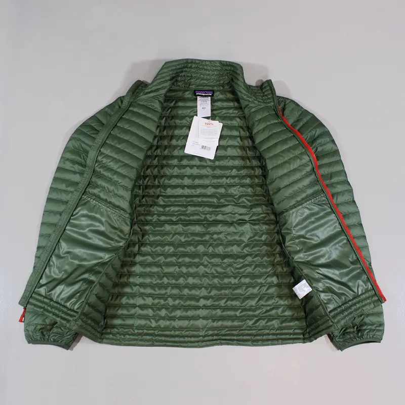 Patagonia Down Shirt Camp Green-3