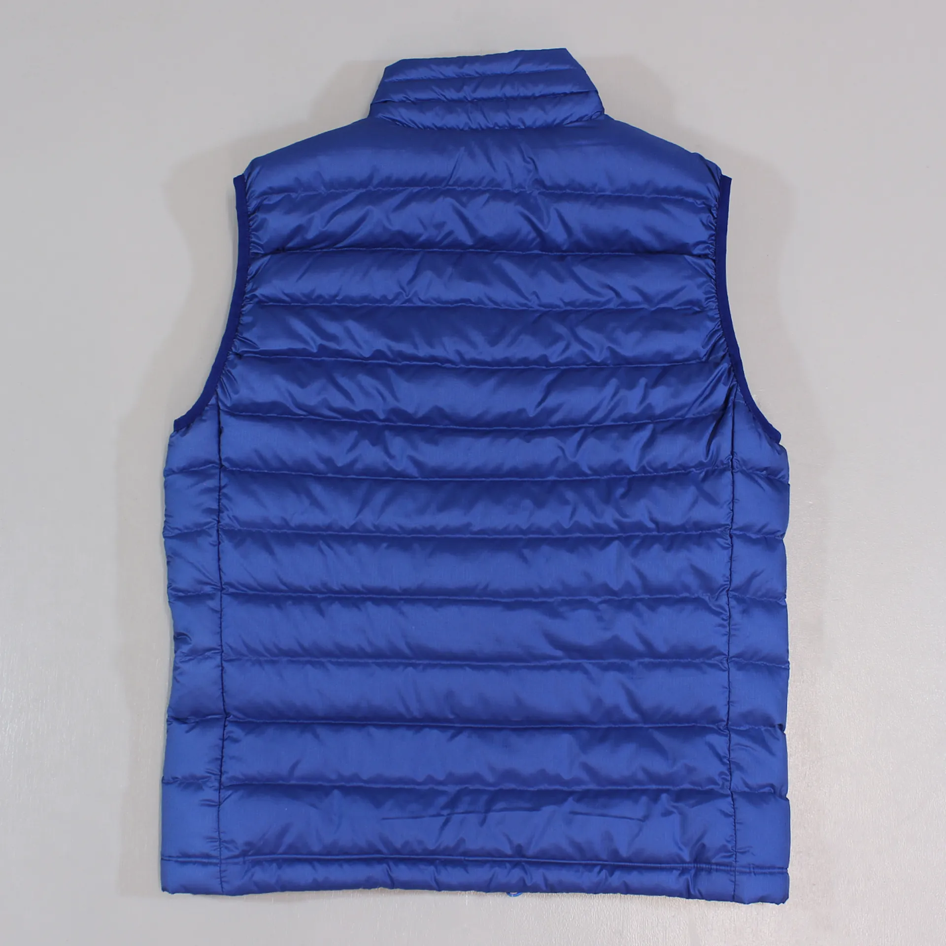 Patagonia Mens Insulated Goose Down Sweater Vest Channel Blue