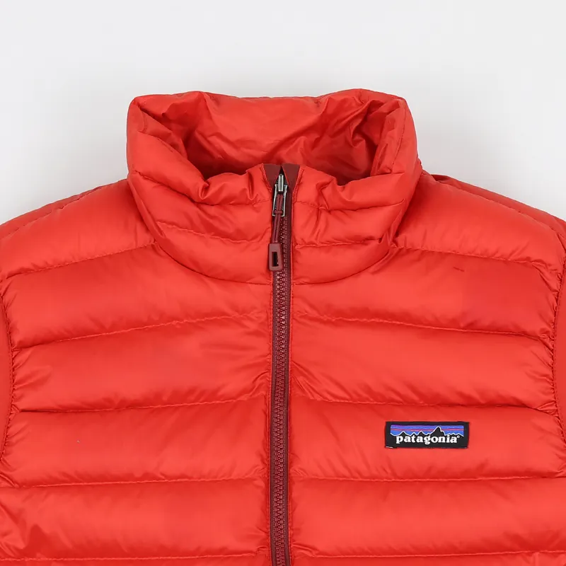 Patagonia Down Sweater Vest Ramble Red-1