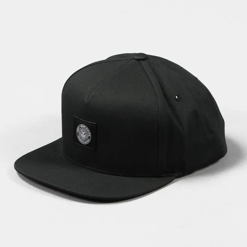 Obey Downtown Snapback Hat Black