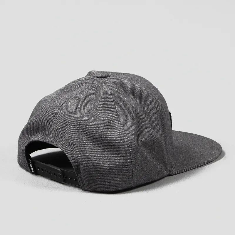 Vans Drop V Snapback Cap Grey Black-1
