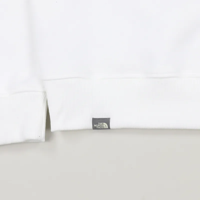 The North Face Drew Peak Hoodie White-3