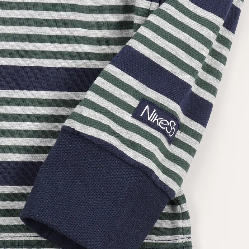 Nike SB Stripe Long Sleeve T Shirt Obsidian-2