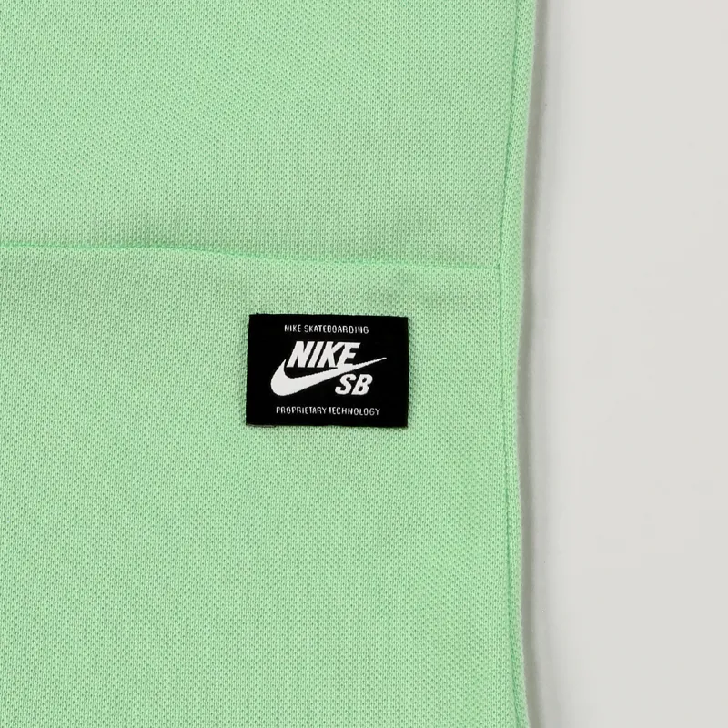 Nike SB Dry Pique Tip Polo Shirt Green-2